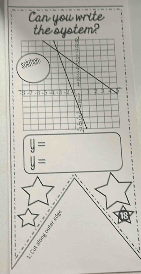 Can you write 
thestem?
y=
y=