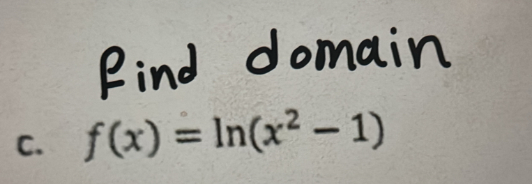 f(x)=ln (x^2-1)