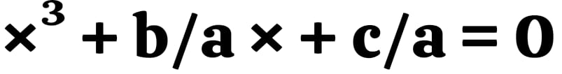 x^3+b/ax+c/a=0