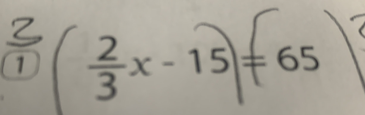 1
÷x-15|=65