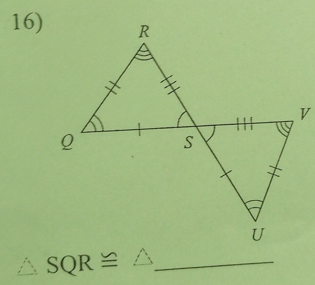 SQR≌ △ _