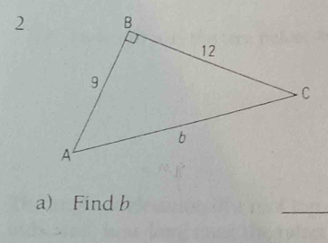 Find b
_