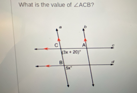 What is the value of ∠ ACB ?