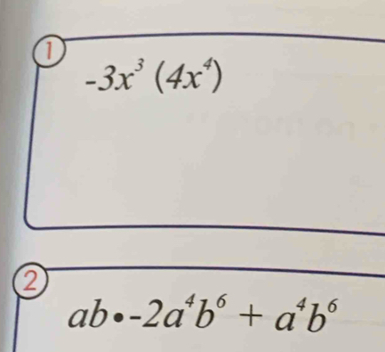 ab· -2a^4b^6+a^4b^6