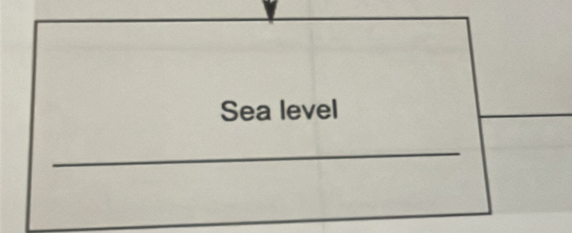 Sea level 
_