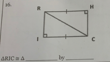 △ RIC≌ △
by_