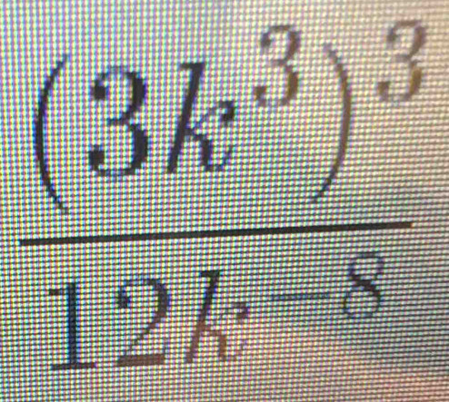 frac (3k^3)^312k^2