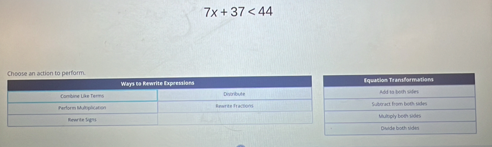 7x+37<44</tex>