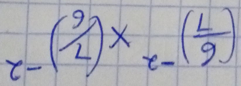 c-( 9/2 )* x-(- 1/9 )