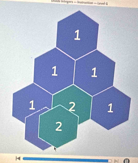 Divide Integers — Instruction — Level G