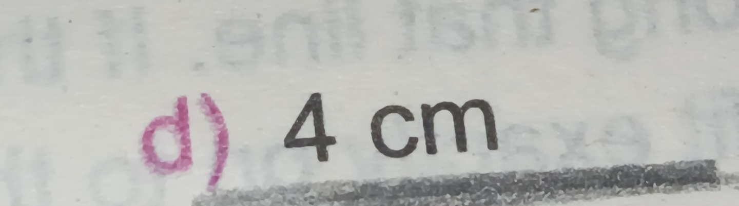 4 cm