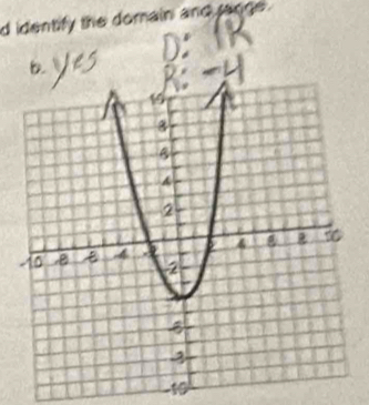 identify the domain and lange .
-10