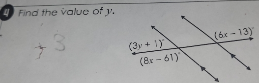 Find the value of y.