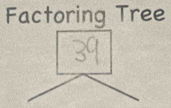 Factoring Tree