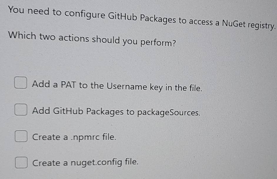 Solved: You need to configure GitHub Packages to access a NuGet ...