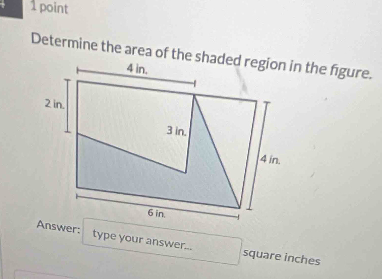 type your answer... square inches