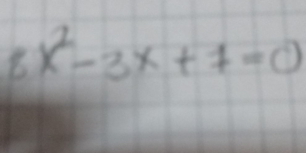 8x^2-3x+7=0