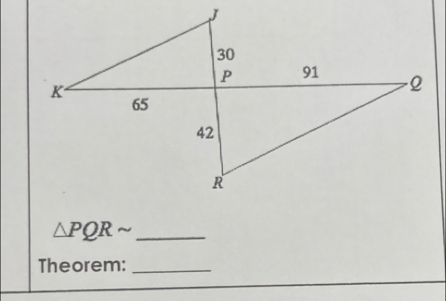 △ PQRsim
Theorem:_