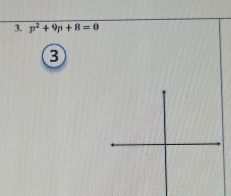 p^2+9p+8=0
3