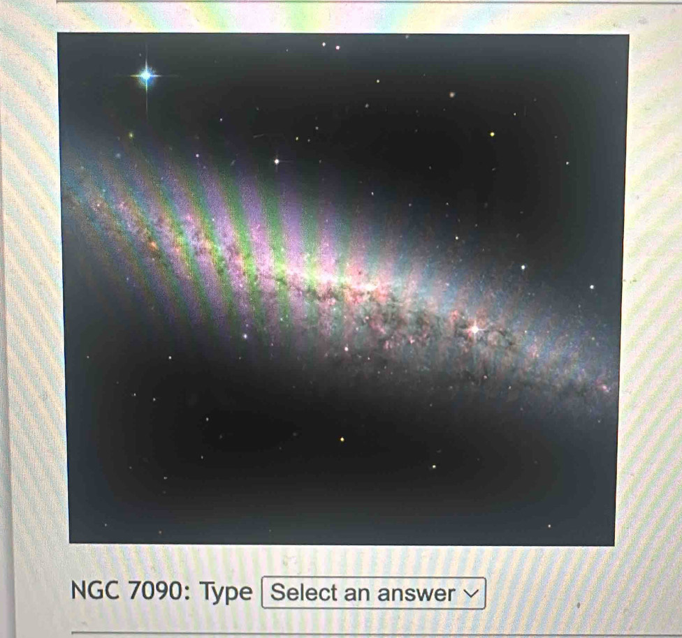 NGC 7090 : Type | Select an answer