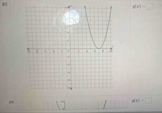 #3
g(x)=□
#4 
10
g(x)=□
8