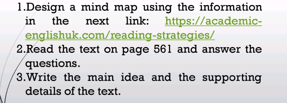 Resuelto:Design a mind map using the information in the next link ...