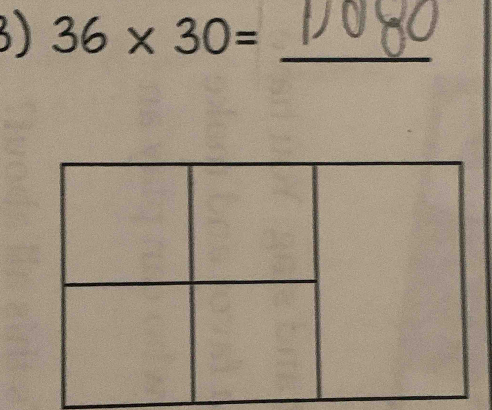 36* 30= _