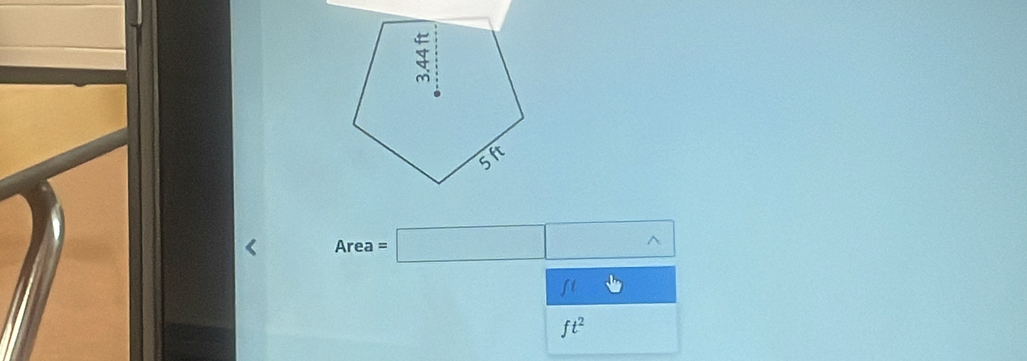 Area=□
ft^2