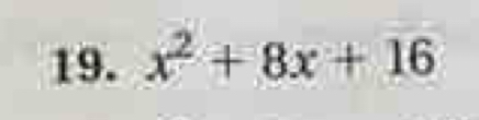 x^2+8x+16