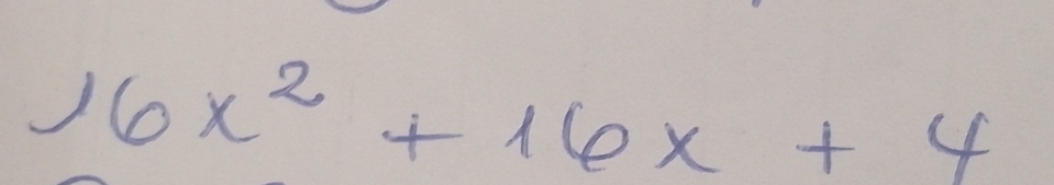 16x^2+16x+4