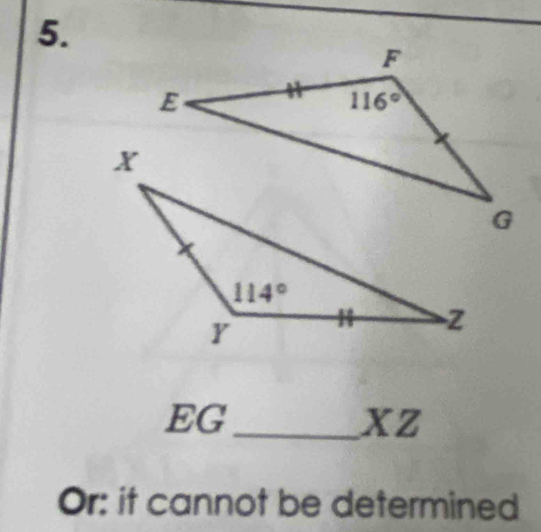 EG
_ XZ
Or: it cannot be determined