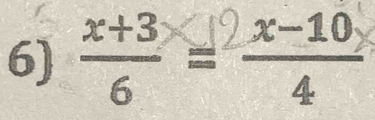 x+3 ×−10.