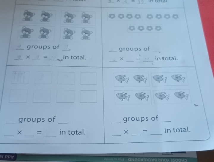 = in total. 
_ 
_ 
_groups of 
_groups of_ 
_ 
__ 
_× _= _in total. in total.
X =
_groups of __groups of_ 
_ 
_ 
_ 
= in total. _× _= _in total. 
N PPV GΝ∩о४つル⊃∀я ло ョSооHɔ