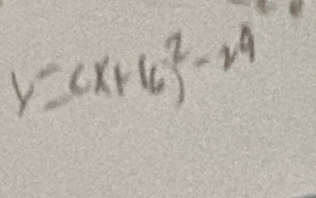 y=(x+16)^2-24