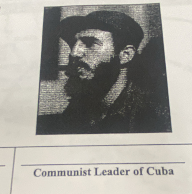 Communist Leader of Cuba