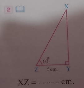 2
XZ= _ ·s ·s cm.