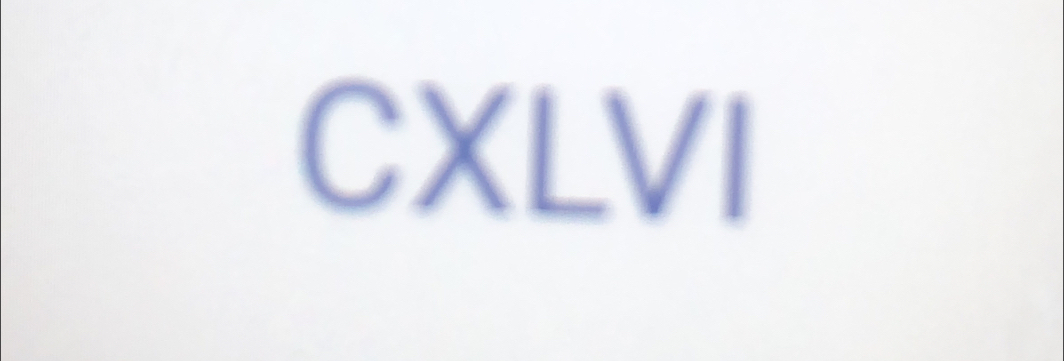 CXLVI