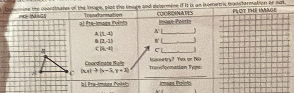 is an isometric transformation or not.
A^N