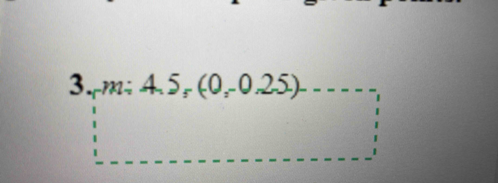 rm÷ 4.5, (0,-0.25)