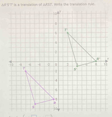 Write the translation rule.