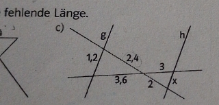 fehlende Länge.