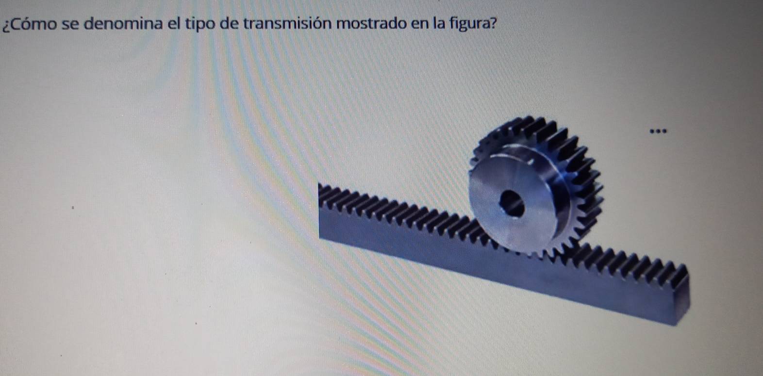 ¿Cómo se denomina el tipo de transmisión mostrado en la figura?