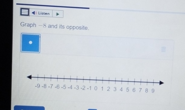 Listen 
Graph -8 and its opposite. 
.