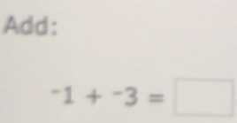 Add:
-1+^1+^circ 