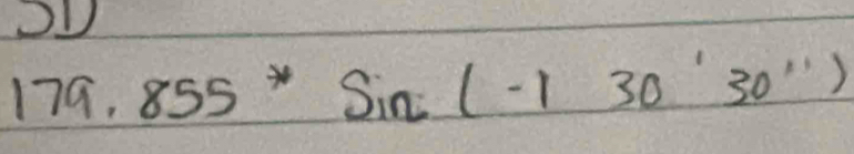 OD
179,855^*sin (-130°330^(11))