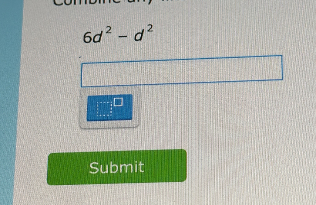 6d^2-d^2
Submit