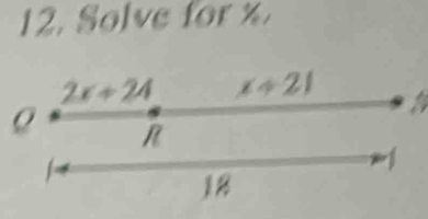 Solve for %