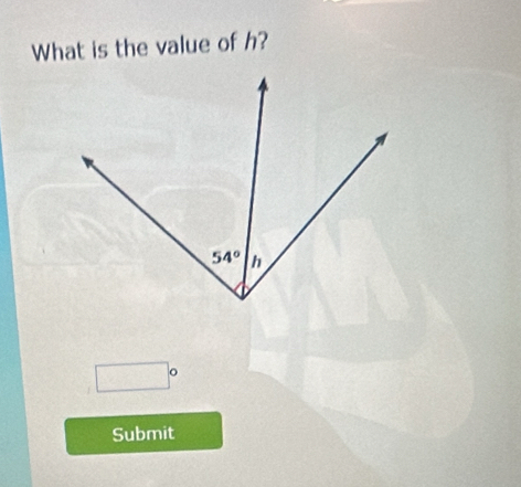 What is the value of h?
sqrt()
Submit