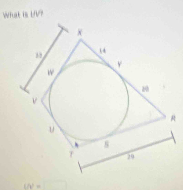 What is UV? 

UV=□