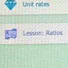 Unit rates 
Lesson: Ratios